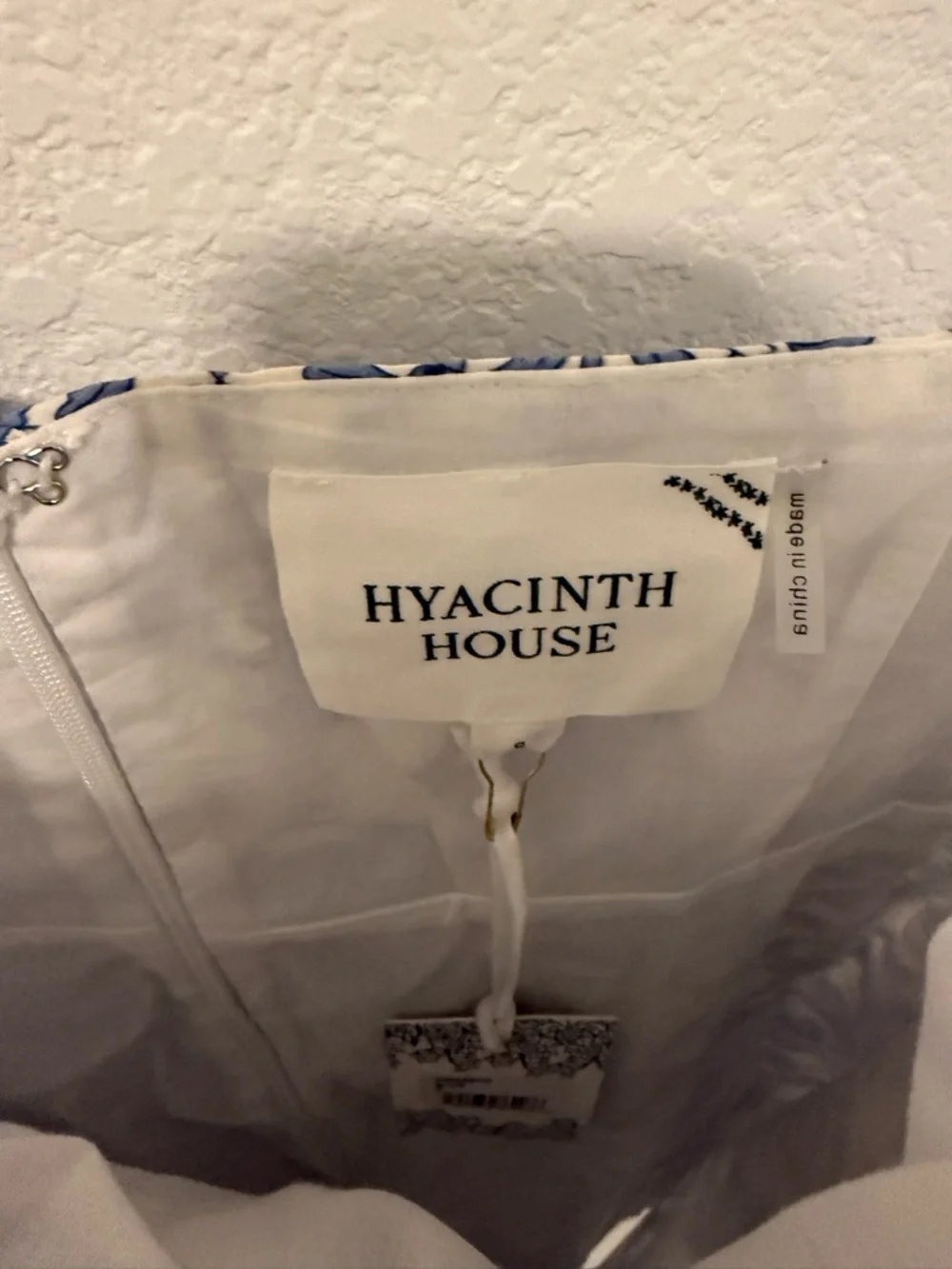 Hyacinth House Blue & White Volos Mini Dress - Picture 8 of 10